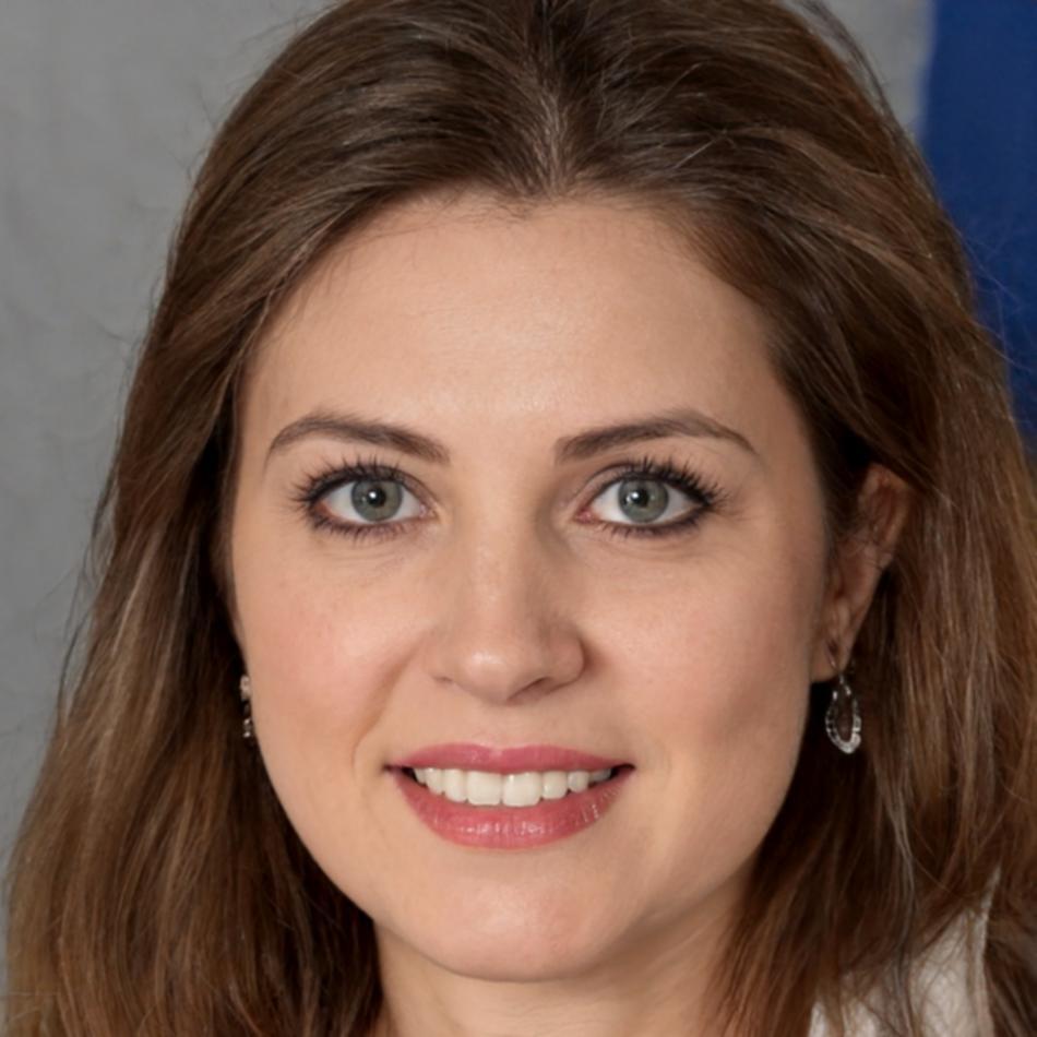 Retrato profissional de participante satisfeita com a formação